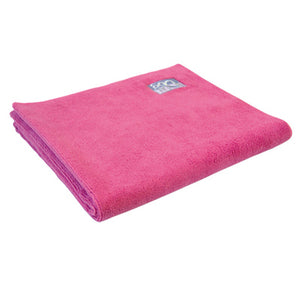 Chadog Microfibre Towels – Set of 2 Highly Absorbent Pink Microfiber Towels, Small Size