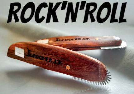 Groomer.dk Rock'N'Roll Revolution Stripping Knife – Rounded Teeth, Precision Grooming Tool