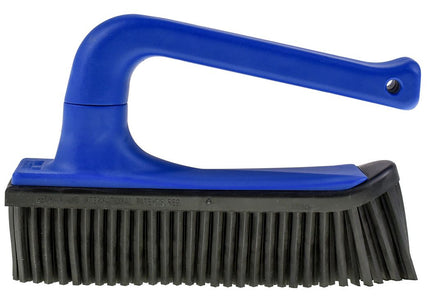 V7 Hand-Held Rubber Brush and Dustpan – Innovative Red Cleaning Duo, Ergonomic Design