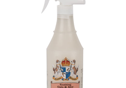 Crown Royale Soothing Oats & Aloe Spray – Moisturizing Skin Relief Formula with Oats and Aloe, 473ml