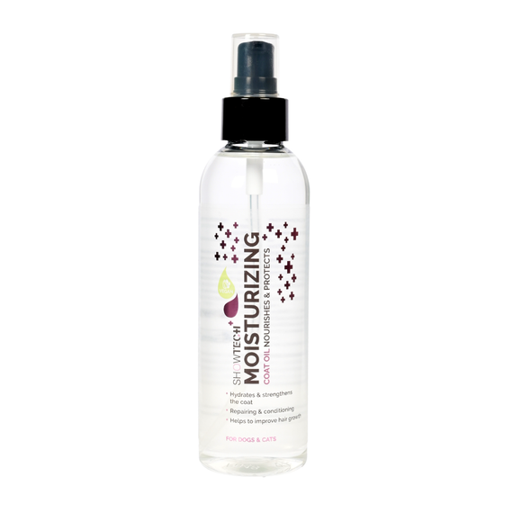 Show Tech Moisturizing Coat Oil 200ml – Nourishing Multi-Purpose Formula Adds Shine and Eases Combing