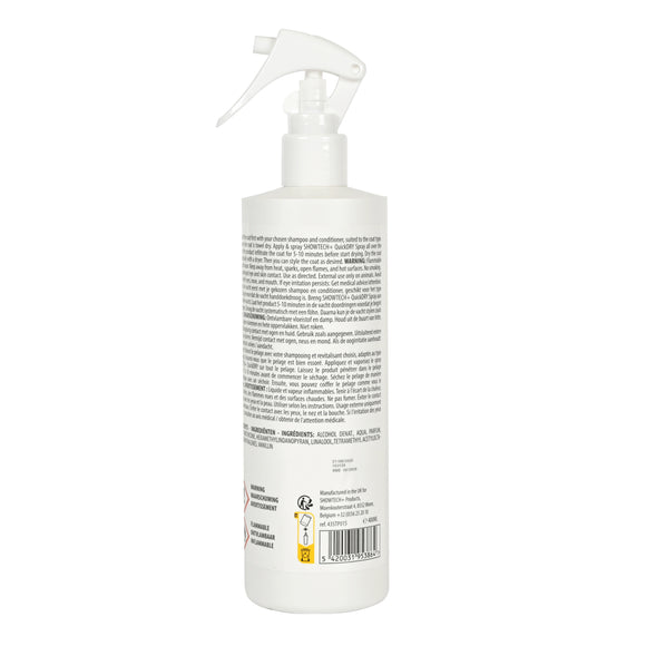 ShowTech Quick Dry Spray 400ml – Fast-Acting Hair Drying Formula, Lightweight Finish