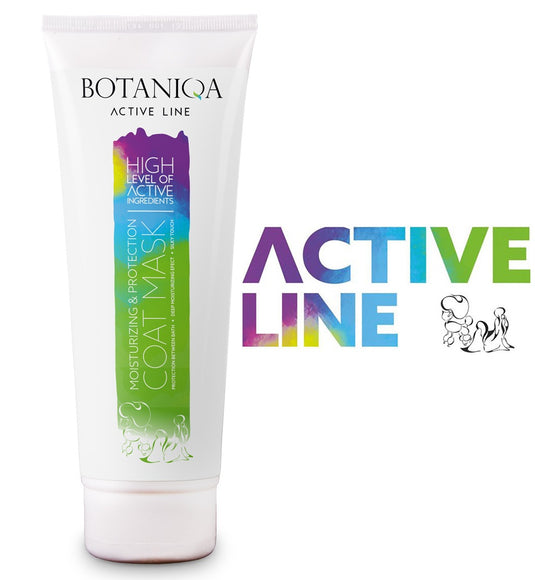 Botaniqa Active Line Moisturizing & Protection Mask – Nourishing Repair Formula for Damaged Hair, 250ml