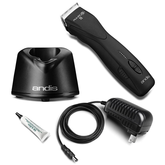 Andis Pulse ZR II Cordless Clipper – 5-Speed, Dual Battery, CeramicEdge Blade 1.5mm