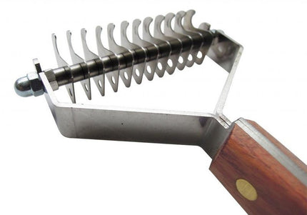 Mars Coat King Hook Trimmer – 12 Stainless Hooks, 5mm Spacing, Precision Deshedding Tool