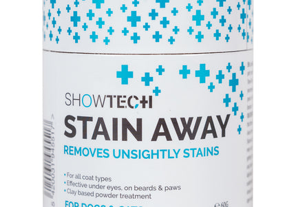 Show Tech+ Stain Away Whitening Powder 60g – Fast-Acting Formula Targets Discoloration and Stains