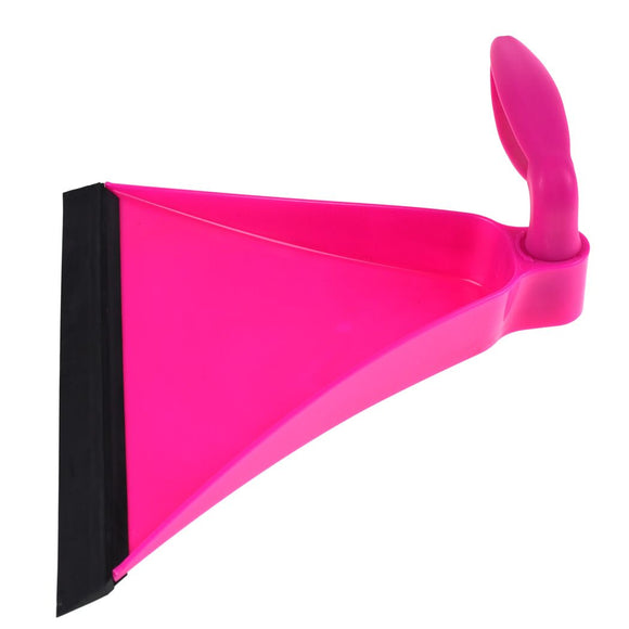 V7 Ypsilon Dustpan – Red, Ergonomic Design for Effortless Hair and Dirt Collection