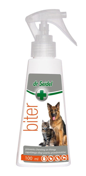 Dr Seidel Biter Liquid Spray 100ml – Fast-Acting Formula, Discourages Chewing and Biting