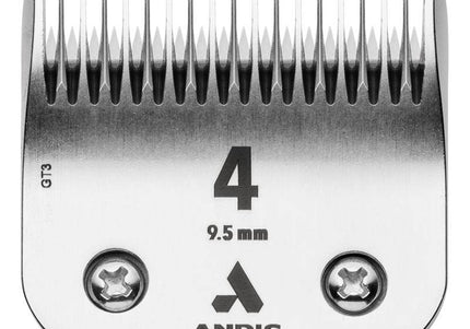 Andis Snap-On Steel Blade No. 4 – Precision 9.5mm Clipper Attachment, Durable Design