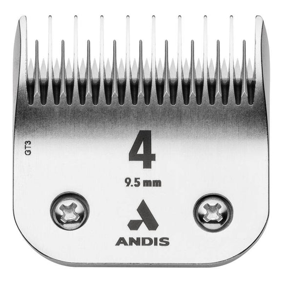 Andis Snap-On Steel Blade No. 4 – Precision 9.5mm Clipper Attachment, Durable Design