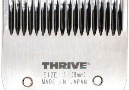 Thrive Professional Blade #3 – High-Quality 8mm Snap-On Clipper Blade, Made in Japan