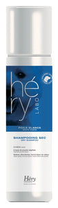 Hery Shampooing Sec Poils Blancs – Powder Spray for White and Light Coats, 400ml Bottle