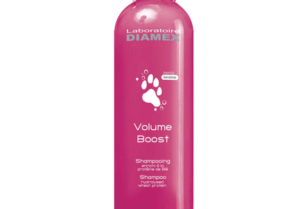 Diamex Volume Boost Shampoo – Phytokeratin and Coconut Oil, Concentrated 1:8 Formula, 250ml