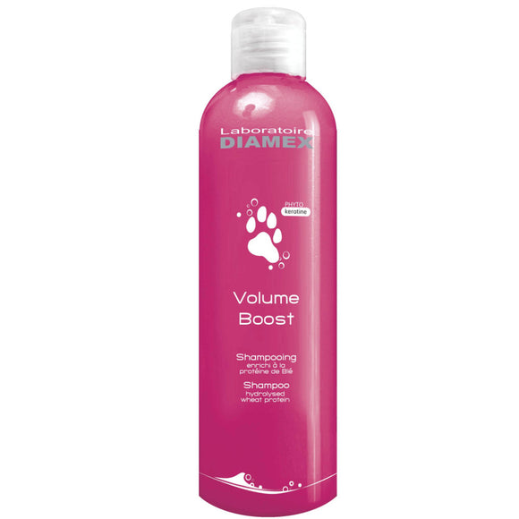 Diamex Volume Boost Shampoo – Phytokeratin and Coconut Oil, Concentrated 1:8 Formula, 250ml
