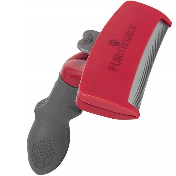 FURminator Long Hair Deshedding Tool XL – Ergonomic Stainless Steel Edge, Reduces Shedding