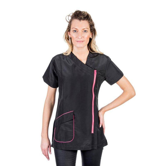 Groom Professional Modena Pink Grooming Sweatshirt – 4XL, Lightweight with Stylish Pink Trim