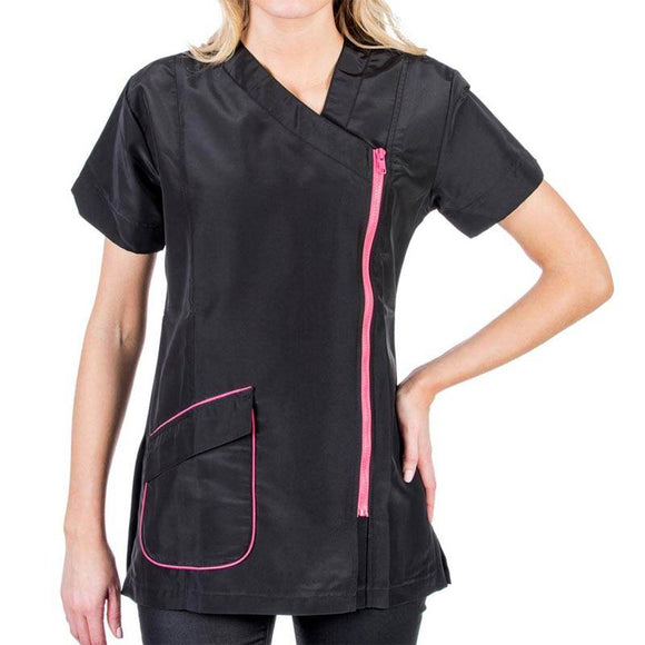 Groom Professional Modena Pink Grooming Sweatshirt – 4XL, Lightweight with Stylish Pink Trim