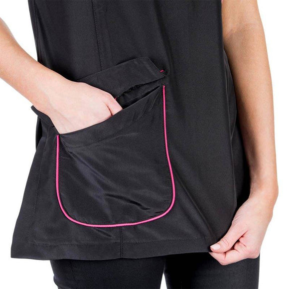 Groom Professional Modena Pink Grooming Sweatshirt – Lightweight Comfortable Apparel for Stylists