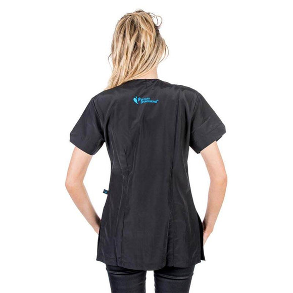 Groom Professional Modena Blue Grooming Sweatshirt – Lightweight Comfortable Apparel for Groomers