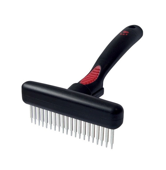 Ideal Dog Telescopic Grooming Comb – 20 Rotating Pneumatic Teeth, Retractable Design