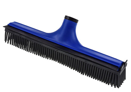 V7 Rubber Grooming Broom – Telescopic Pole, Innovative Red Design, Efficient Hair Removal