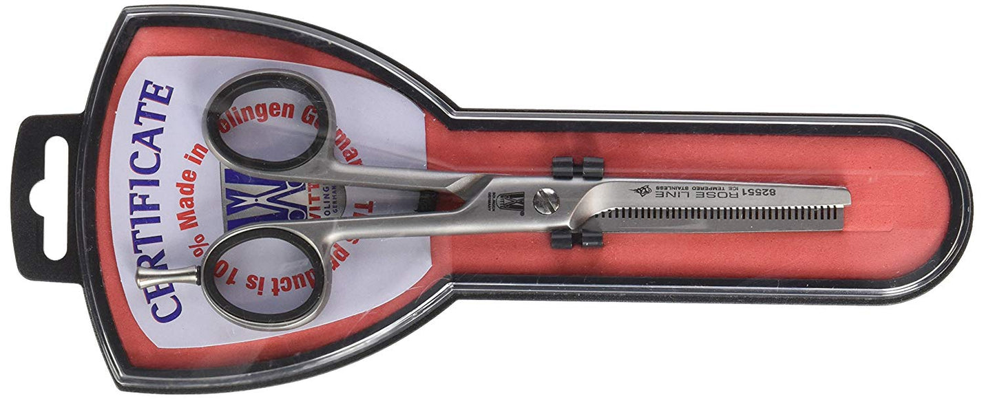 Witte Rose Line 6" Thinning Shears – Single-Sided, 46 Teeth, Precision Cutting