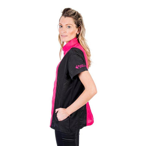 Groom Professional Biella Grooming Sweatshirt – Lightweight Pink Motif, Comfortable Fit