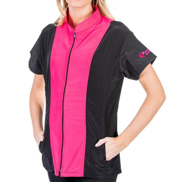 Groom Professional Biella Grooming Sweatshirt – Lightweight Pink Motif, Comfortable Fit