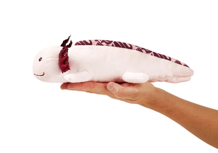 Max&Molly Huggles Axolotl Axel Plush Dog Toy with Squeaker