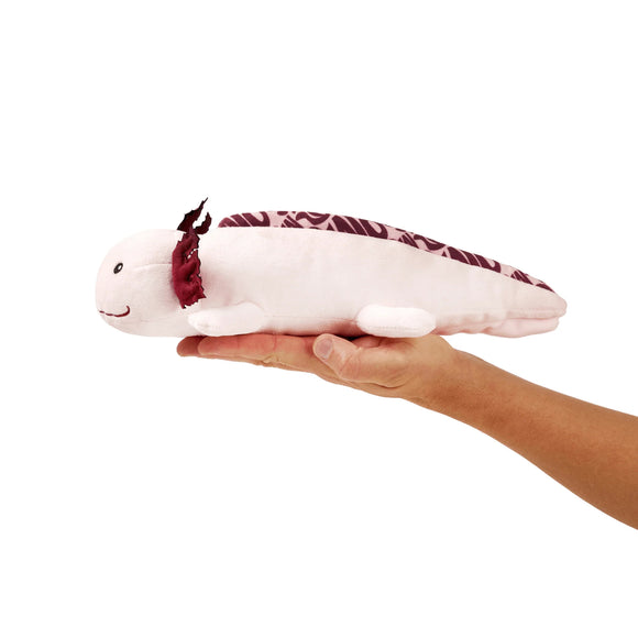 Max&Molly Huggles Axolotl Axel Plush Dog Toy with Squeaker