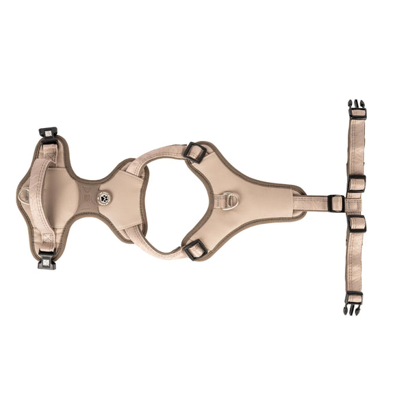 Max&Molly Matrix 2.0 Sport Harness – Adjustable Sand Beige with QR ID, Medium Size