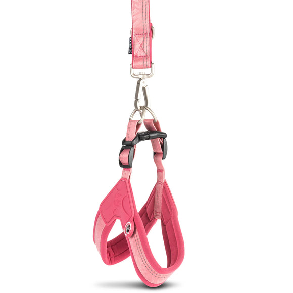 Max&Molly Q-Fit Matrix 2.0 Harness – Lightweight Step-In Design with QR ID, Pastel Pink XXS