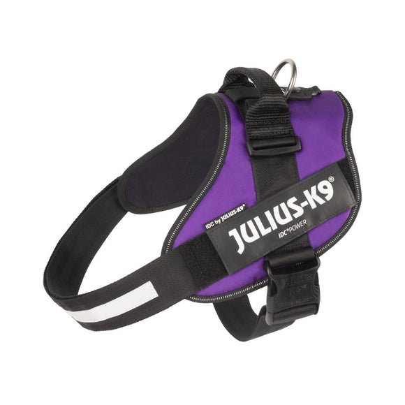 Julius-K9 IDC Powerharness Dark Purple – Premium Adjustable Dog Harness, Baby 1 Size