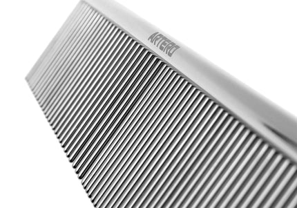 Artero Short Pin Comb 18.5cm – Metal Grooming Comb with Mixed 50/50 Tooth Spacing