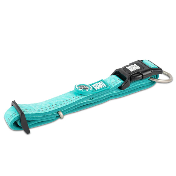 Max&Molly GOTCHA! Smart ID Matrix 2.0 Turquoise Collar – QR Tag, Adjustable, Small Size