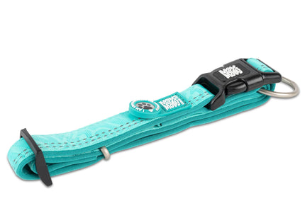 Max&Molly GOTCHA! Smart ID Matrix 2.0 Turquoise Collar – QR Tag, Adjustable, Small Size