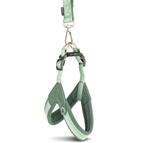 Max&Molly Q-Fit Matrix 2.0 Jade Harness – Lightweight Step-In Design with QR ID, XXS Mint