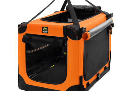 Maelson Soft Dog Kennel Neon Orange – High-Quality Fabric Carrier, Small Size, Vibrant Color