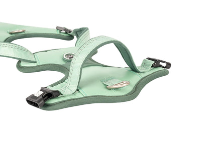 Max&Molly Sport Harness Matrix 2.0 Jade – Adjustable Dog Harness with QR ID, Mint, Large