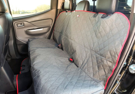 KONG Travel 2-in-1 Bench Seat Cover and Dog Hammock – Waterproof, Durable Car Mat