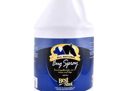 Best Shot Bug Spray – Natural Citronella Insect Repellent, Large 3.8L Bottle, Gentle Formula