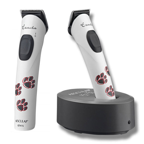 Aesculap Exacta Li-Ion GT416 Professional Finishing Clipper – 0.5mm Precision Blade, Rechargeable