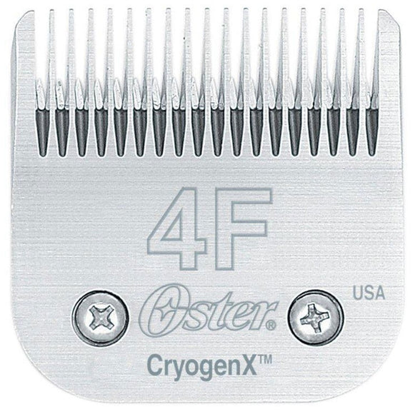 Oster Cryogen-X No. 4F Blade – 9.5mm Precision Steel, Durable Sharp Edge