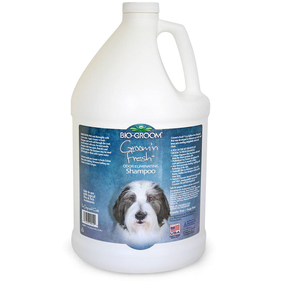Bio-Groom Groom'n Fresh Odor-Removing Shampoo Concentrate 1:4, Long-Lasting Scent, 3.8L