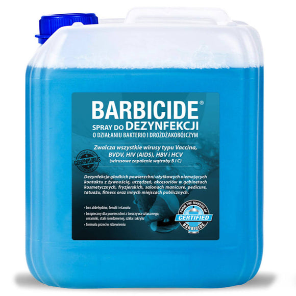 Barbicide Odorless Disinfectant Liquid – Multi-Surface Hygiene Solution, 5L Capacity