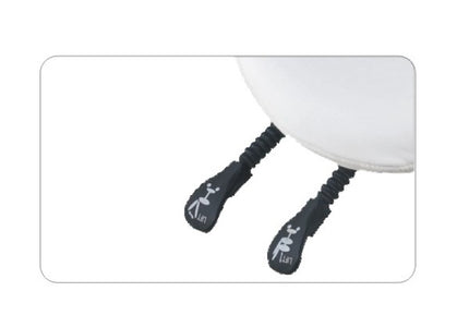 Giovanni Exclusive Grooming Chair – White, Ergonomic Design with Adjustable Height and Comfort Padding