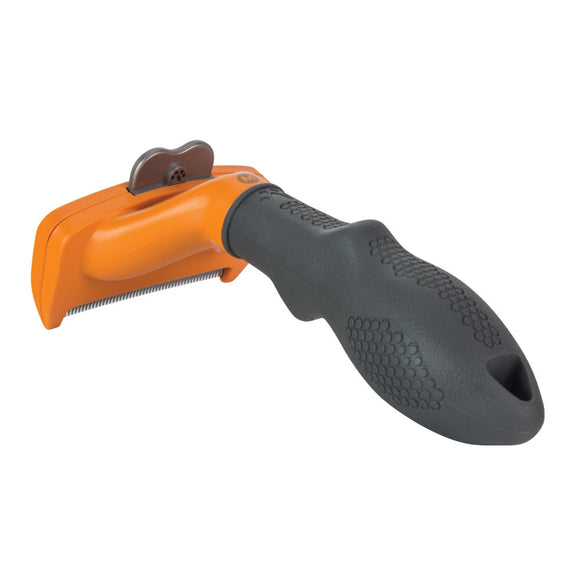 FURminator Long Hair Deshedding Tool – Medium Size, Ergonomic Handle, Reduces Shedding