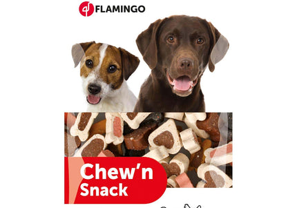 Flamingo Chew'n Snack Training Treats – Lamb, Chicken and Rice, 150g, Soft Texture