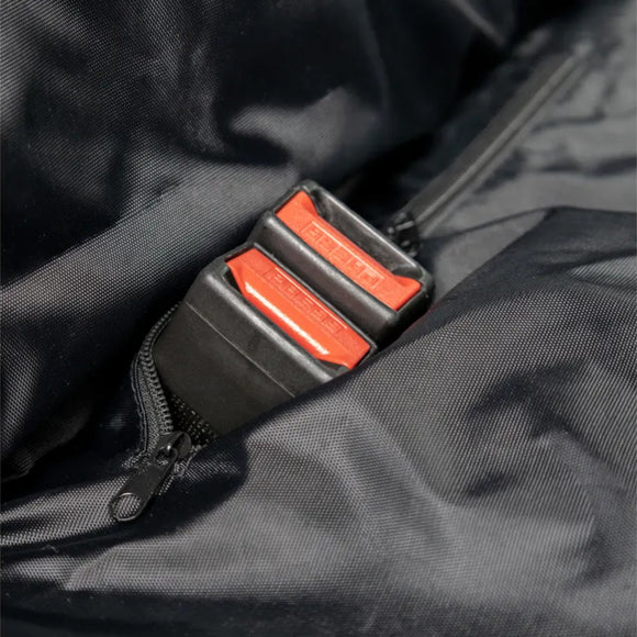 Flamingo Coda Black Waterproof Dog Seat Cover – Durable, Large Protective Car Mat 214x147cm