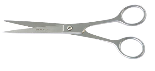 Chadog IdealCut Satin Straight Grooming Scissors – 6.5in Precision Satin Finish, 17cm